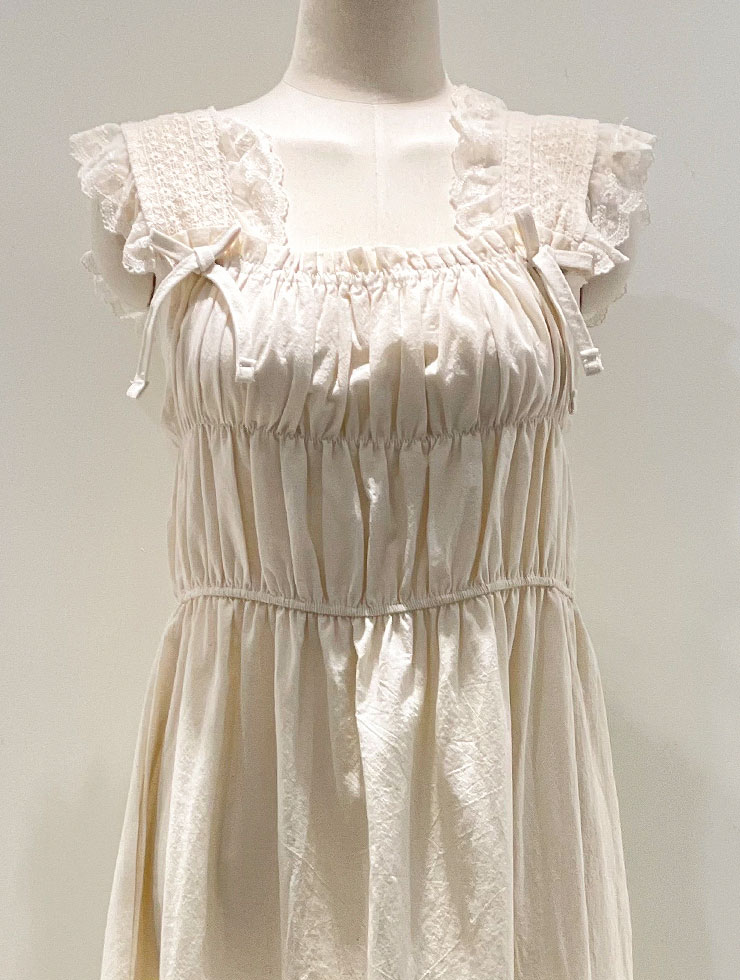 Women&#039;s Gemma Organic Cotton Dress (2C Sleeveless Square Neck) 21-00435